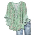 thumbnail image 1 of Basic T Shirts for Women Everyday Casual Loose Fit Summer Short Sleeve, 1 of 5