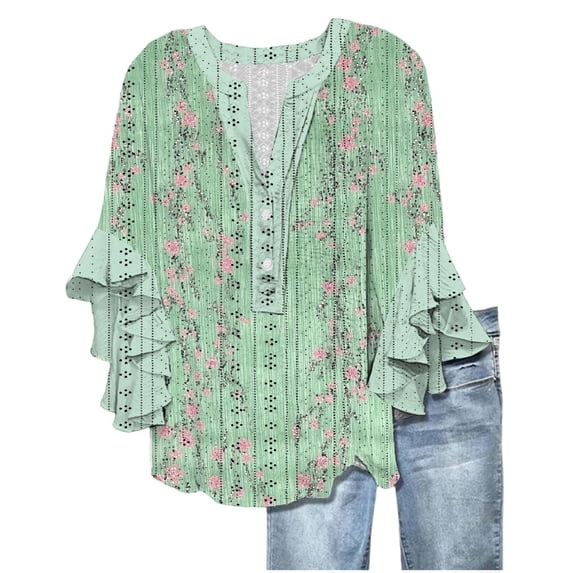 Basic T Shirts for Women Everyday Casual Loose Fit Summer Short Sleeve