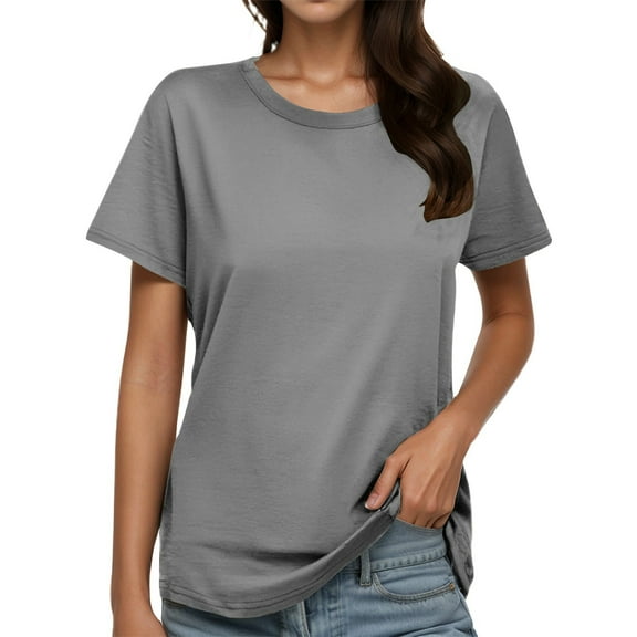 Womens Summer Tops Womens Long Loose Tops Women Long Sleeve Workout Ladies Sweatshirt Hoodie Women Sleeve V Neck Log Elegant Casual Blouse Short Summer Ladies Layer Shirt XL