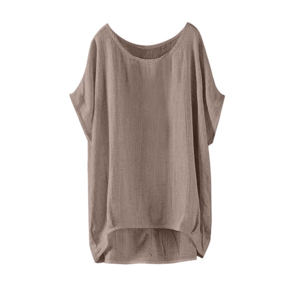 Womens Summer Tops, Womens Shirts, Stylish Casual Pullover Women's T-Shirt Loose Fit Short Sleeve Blouse for Everyday Wear Trendy Women's Top Ideal for Various Occasions