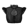 thumbnail image 1 of Womens Summer Tops qinhaie Women's Elegant V Neck Dirndl Blouse, Short Sleeve Traditional Bavarian Top, Soft Breathable Shirt Black Camisoles & Tanks, 1 of 2