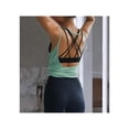 thumbnail image 1 of Womens Summer Workout Tops Sexy Backless Yoga Shirts Open Back Activewear Running Sports Gym Quick Dry Tank Tops, 1 of 5