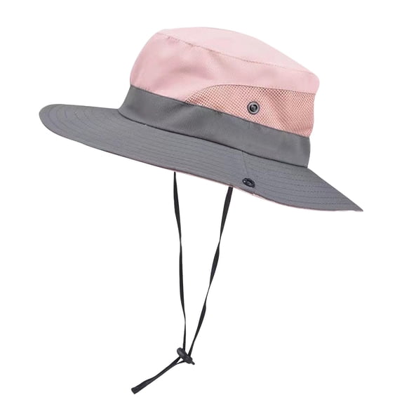 Womens Sun Hat Mens Summer Wide Brim Packable Cowboy Hat for Hiking Fishing Outdoor Adventure