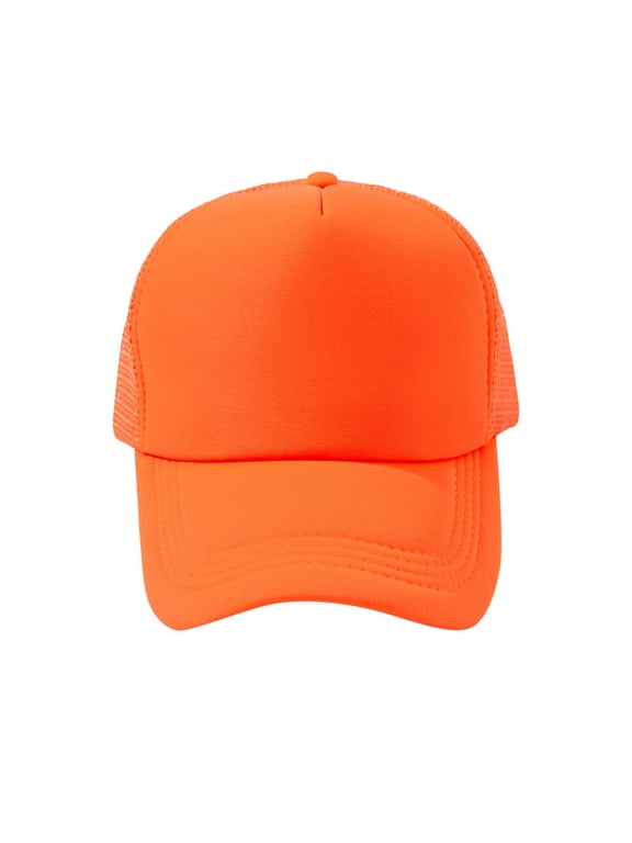 Womens Sun Hat, Orange Fashion Women Men Sport Gradient Breathable Beach Cap Hip Hop Hat Sun Hat, Sun Hats for Women UV Protection, One Size, Women Sun Hat, Sun Hat for Women