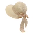 thumbnail image 1 of Womens Sun Hats with Uv Protection Elegant Wide Brim Sun Hat for Beach Hat with Lightweight Mesh Cap, 1 of 5