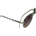 thumbnail image 1 of Womens Sunglasses Checkered Aztec Eyewear Western Aviator Glasses Black White, 1 of 1