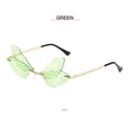 thumbnail image 1 of Womens Sunglasses Edge Cutting Sunglasses Butterfly Wing Sunglasses funny Party Look D, 1 of 2