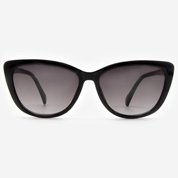 Womens Sunglasses Trendy and Cool Retro Sun Glasses Vintage Cute Fashion Cat Eye Shades for Women Gela in Black