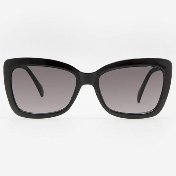 Womens Sunglasses Trendy and Cool Retro Sun Glasses Vintage Cute Fashion Square Shades for Women Carpi in Black