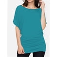 thumbnail image 1 of Womens Super Comfy Boat Neck Dolman Top Shirt, 1 of 4