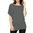 thumbnail image 1 of Womens Super Comfy Boat Neck Dolman Top Shirt, 1 of 4