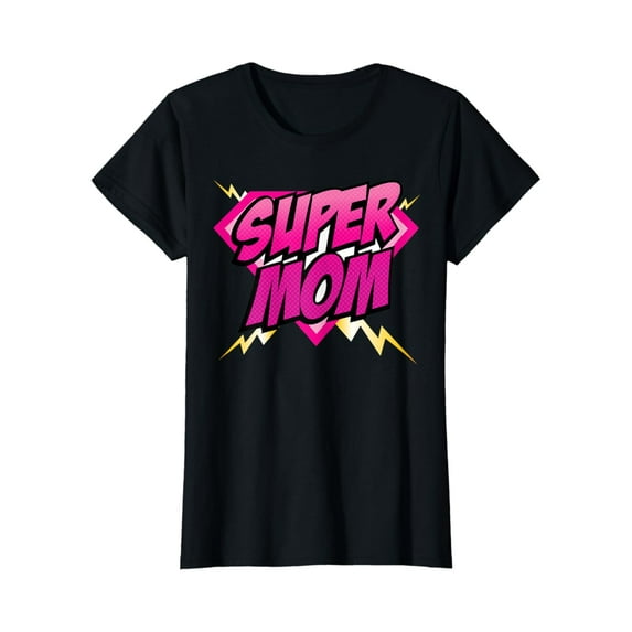 Womens Super Mom Superhero Mommy Comic Book Women T-Shirt Unisex S-5XL Hot Trending Shirt, Vintage Birthday Gift