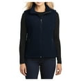 thumbnail image 1 of Womens Super Soft Value Polyester Fleece Vest True Navy X-Large, 1 of 6