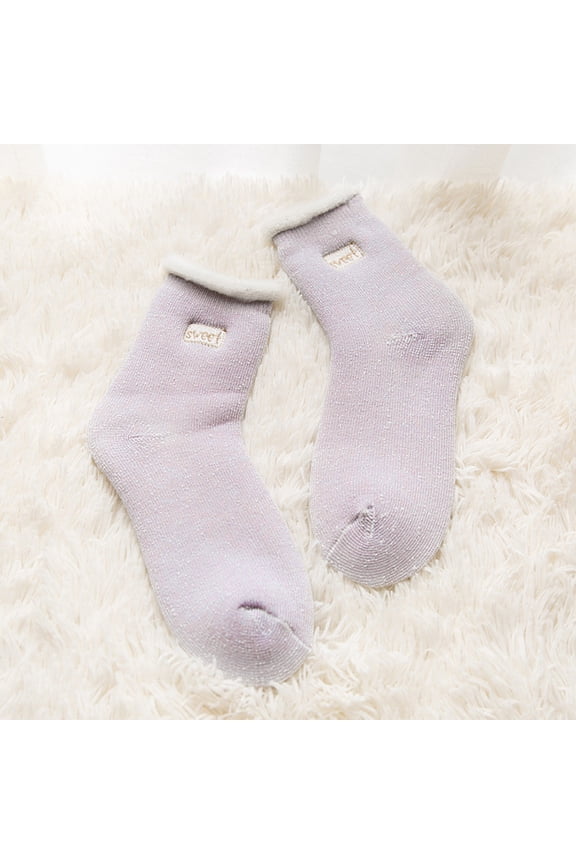 Womens Super Thick Wool Socks Warm Winter Soft Thermal Socks Cozy Winter Socks Stockings Christmas 4 Super Tight Tights Spanks Large Stocking Pantyhose Garter plus Size Bank Silicone Thigh High Hose