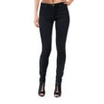 thumbnail image 1 of Hybrid & Company Womens Super Comfy Stretch Denim 5 Pocket Jean P22879SK Black 5, 1 of 5