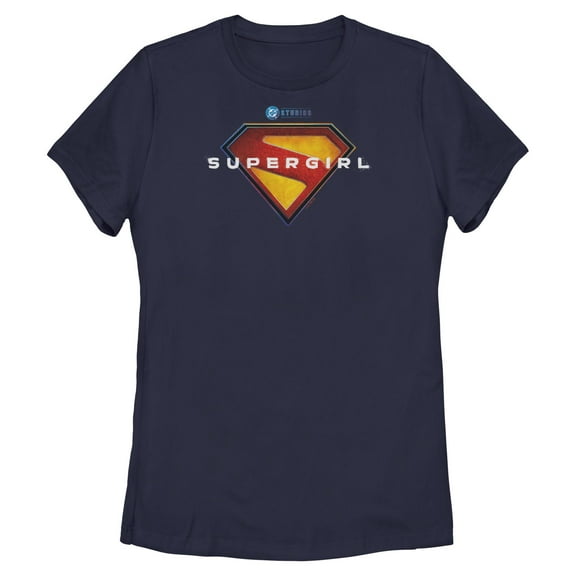 Womens Supergirl Official Shield Logo T Shirt