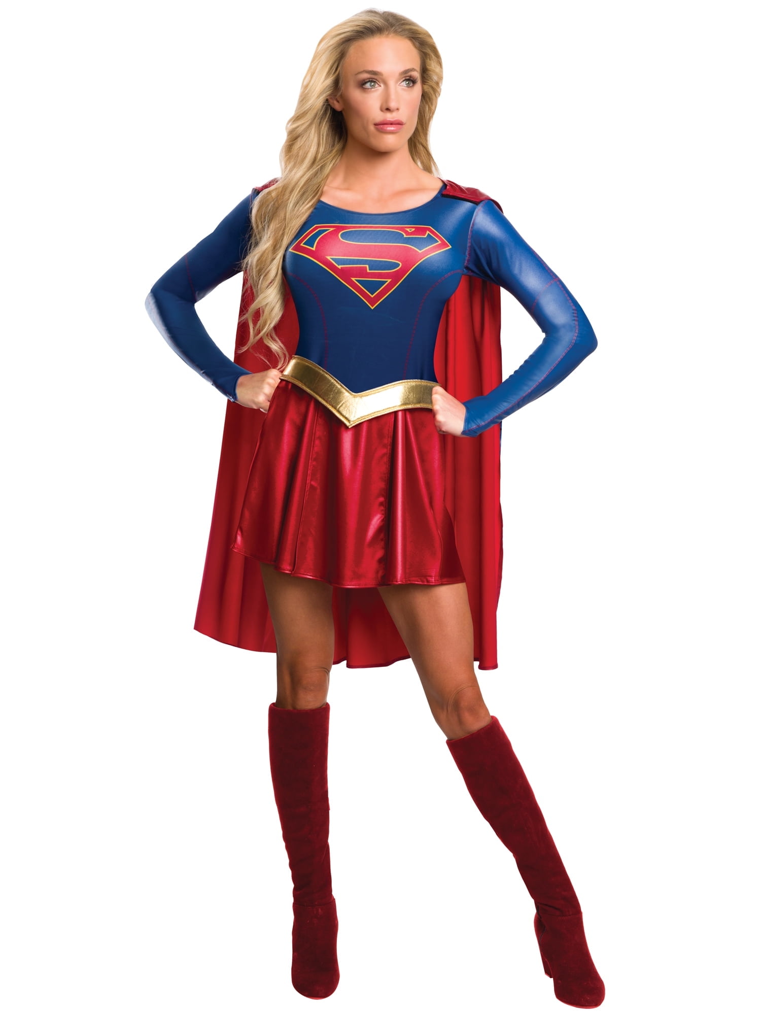 DC Comics Supergirl TV Series Deluxe Costume For Adults By Rubies dc-comics-supergirl-tv-series-deluxe-costume-for-adults-by-rubies