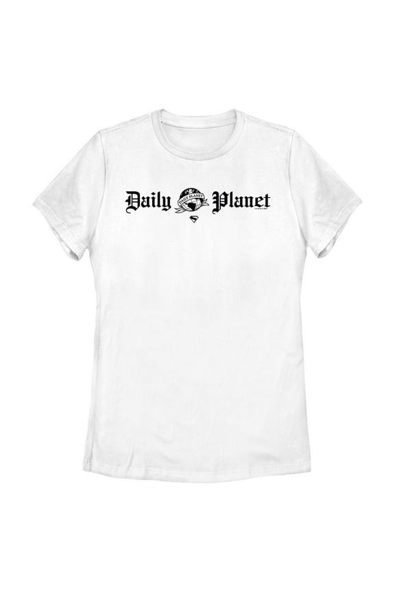 Womens Superman Daily Planet Logo T Shirt