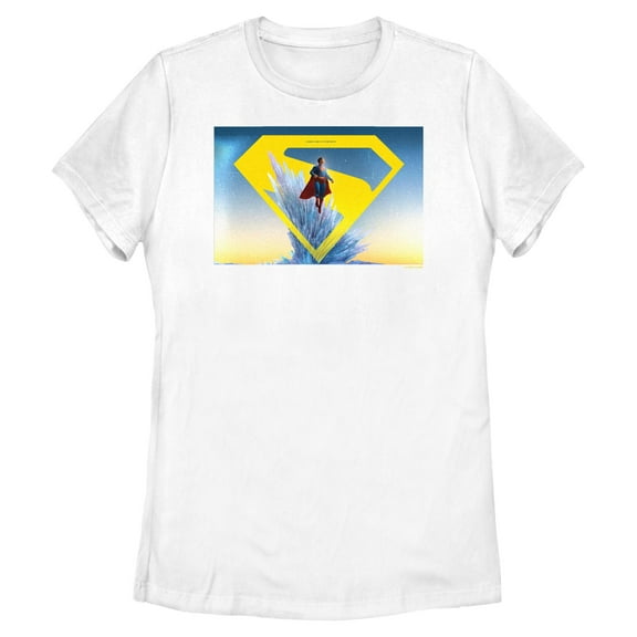 Womens Superman Fortress of Solitude Photo T Shirt