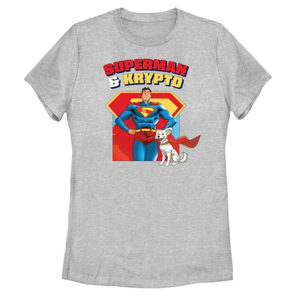Womens Superman Krypto Duo T Shirt