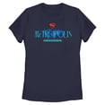 thumbnail image 1 of Womens Superman Metropolis Logo T Shirt, 1 of 4