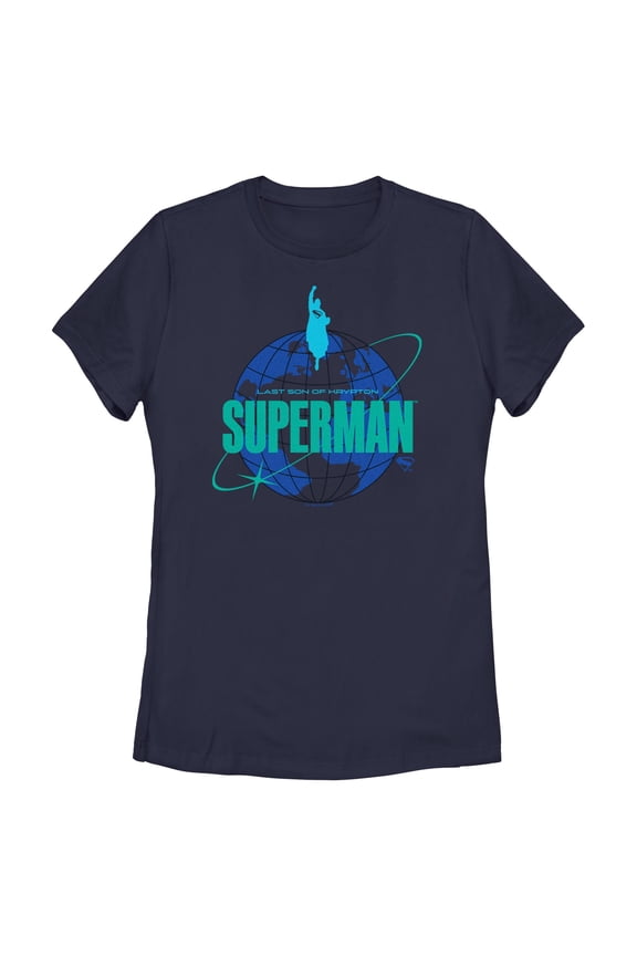Womens Superman Retro Last Son of Krypton T Shirt