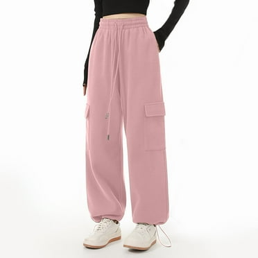 Womens Sweat Pants Clearance Athletic Teens Joggers Baggy Joggers with Pockets Sweatpants Lounge Pants Comfy Workout