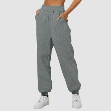 Womens Sweat Pants Drawstring Loose Lounge Sweatpants Juniors Teen Girls Joggers Casual Comfy Lounge Pants Women's Clearance