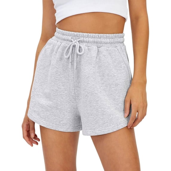 Womens Sweat Shorts Casual Summer Athletic Shorts Comfy Shorts Spring Outfits Fall Fashion Clothes 2024
