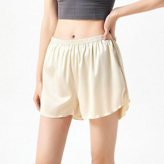 Womens Sweat Shorts Casual Summer Athletic Shorts Elastic Comfy Running Shorts High Waist Casual Shorts