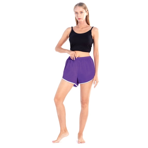 Womens Sweat Shorts Elastic Comfy Cotton Shorts Casual Athletic Shorts High Waist Lounge Dolphin Shorts Breathable Workout Dance Short For Women, S-4XL