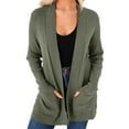 thumbnail image 1 of Womens Sweater Cardigans Casual Classic Knit Outerwear with Pockets, 1 of 2