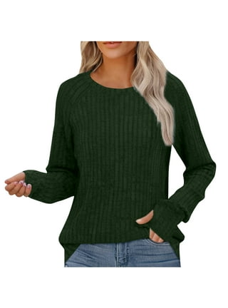 Womens Sweaters Thumb Holes