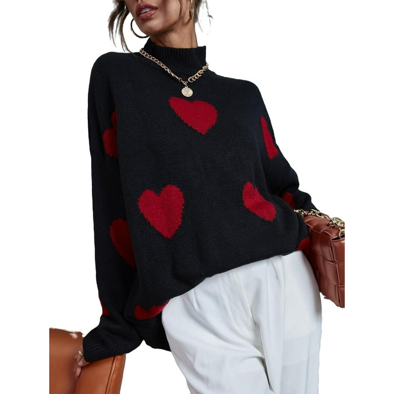 Walmart shop heart sweater