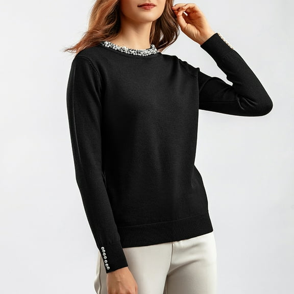 Womens Sweaters Casual Long Sleeve V Neck Lightweight Crochet Pullover Sweater Tops Vintage Dresses For Women Golf Skirt