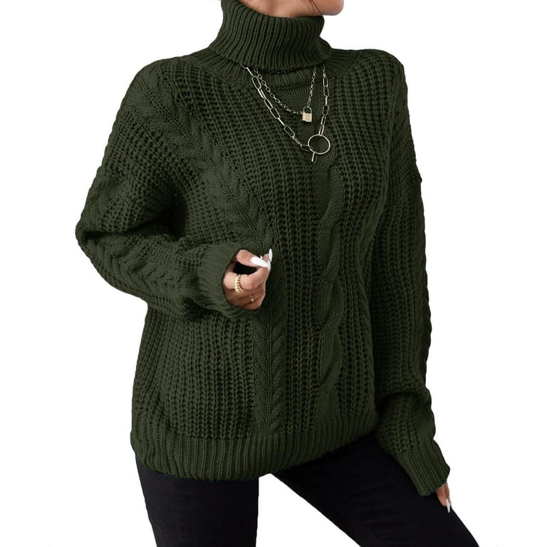 Green pullovers online