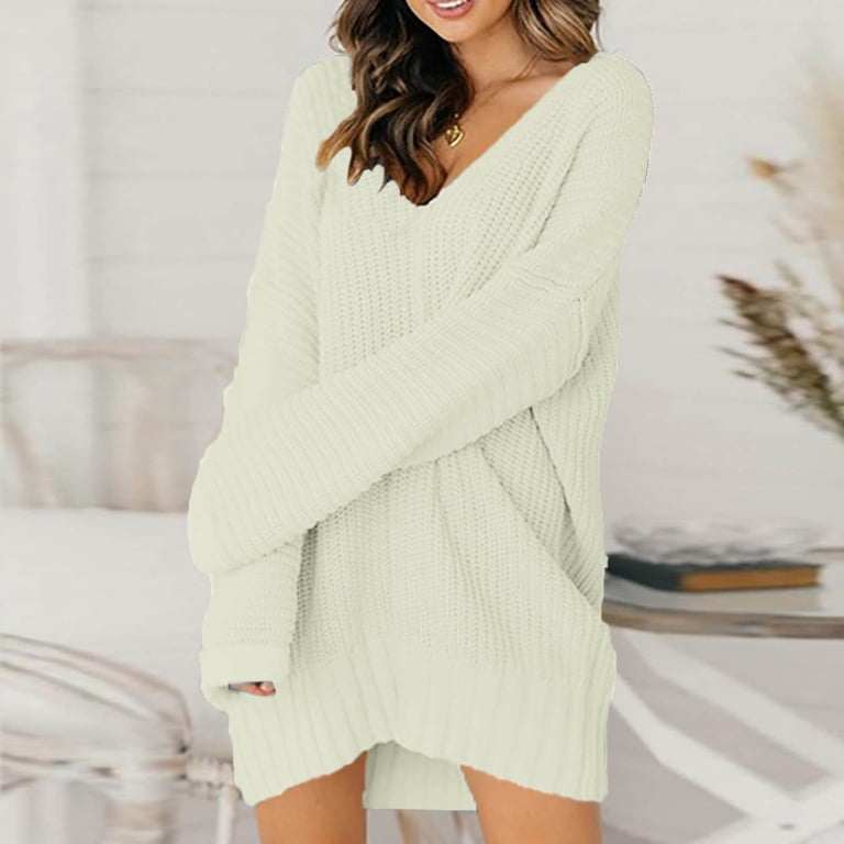 white knit dress beach Beach Babe Knit Dress / White Medium