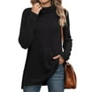 Pull Col Roulé Oversize Femme - Tricot Épais Manches Longues à Boutons, Pull Chaud Et Confortable Pour Hiver