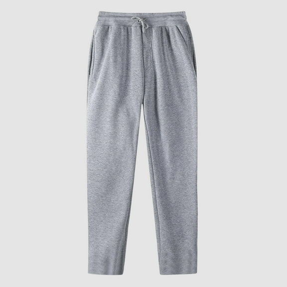 Womens Sweatpants Clearance Wide Leg Casual Workout Sweatpants Drawstring Elastic Waist Ladies Sweatpants Womens Sweat Pants Active Baggy Grey S