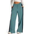 thumbnail image 1 of Womens Sweatpants Wide Leg Sweatpants Women Baggy Elastic High Waisted Pants Loose Fit Pull On Track Flare Trouser Fashion Clothing, 1 of 5