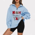 thumbnail image 1 of Womens Sweatshirt Fall Sweaters for Women Womens Winter Clothes Womens Quarter Zip Pullover with Pocket Turndown Collar Sweatshirt Long Sleeve Sweaters for Women Womens Sweaters Dressy Casual, 1 of 6