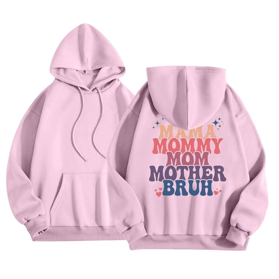 Womens Sweatshirt Hoodies Long Sleeve Hoodie Pullover Sweatshirt Cozy Sweatshirts for Women Pink Sweatshirt for Women Fall Clothing Teen Clothing