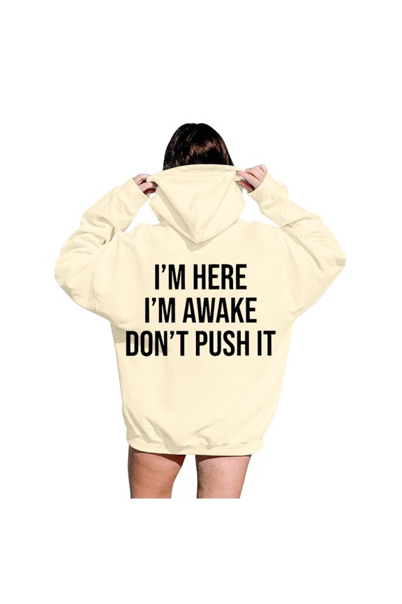 Womens Sweatshirt Hoodies Long Sleeve Hoodie Womens Pullover Sweatshirts Oversized Hoodies for Women Beige Sweatshirt for Women Womens Fall Outfits Clothing for Women