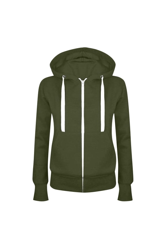 Womens Sweatshirt Hoodies Long Sleeve Hoodie Zip Up Women Graphic Hoodie Sweatshirt Women Winter Essentials Streetwear