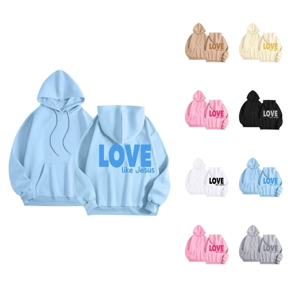 Womens Sweatshirt Oversized Hoodie Zip Up Women Casual Wear Hooded Long Sleeve Graphic Print Pullover For Men Comfortable Everyday Spring Fall Fashion