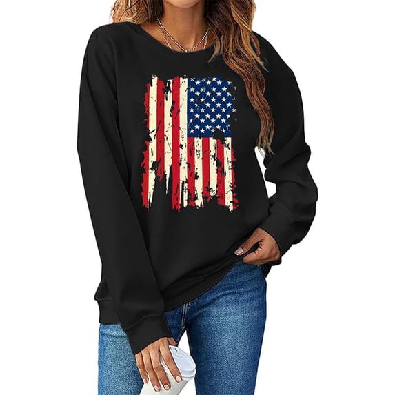 Womens Sweatshirts Graphic Print Crew Neck Sweatshirt without Hood Casual Pullover Tops Fashion Outfits Clothes