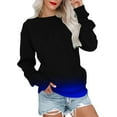 thumbnail image 1 of SHE IS Womens Sweatshirts No Hood with Pockets Womens Hoodies Zip up Long Pullover Hoodie Women Long Sleeve Tops for Women Dressy Black My Orders Placed, 1 of 5