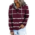 thumbnail image 1 of SHE IS Womens Sweatshirts No Hood Trendy Womens Zip up Hoodies Oversized Womens Hooded Sweatshirts Pullover Womens Floral Tops Long Sleeve My Orders Placed, 1 of 5