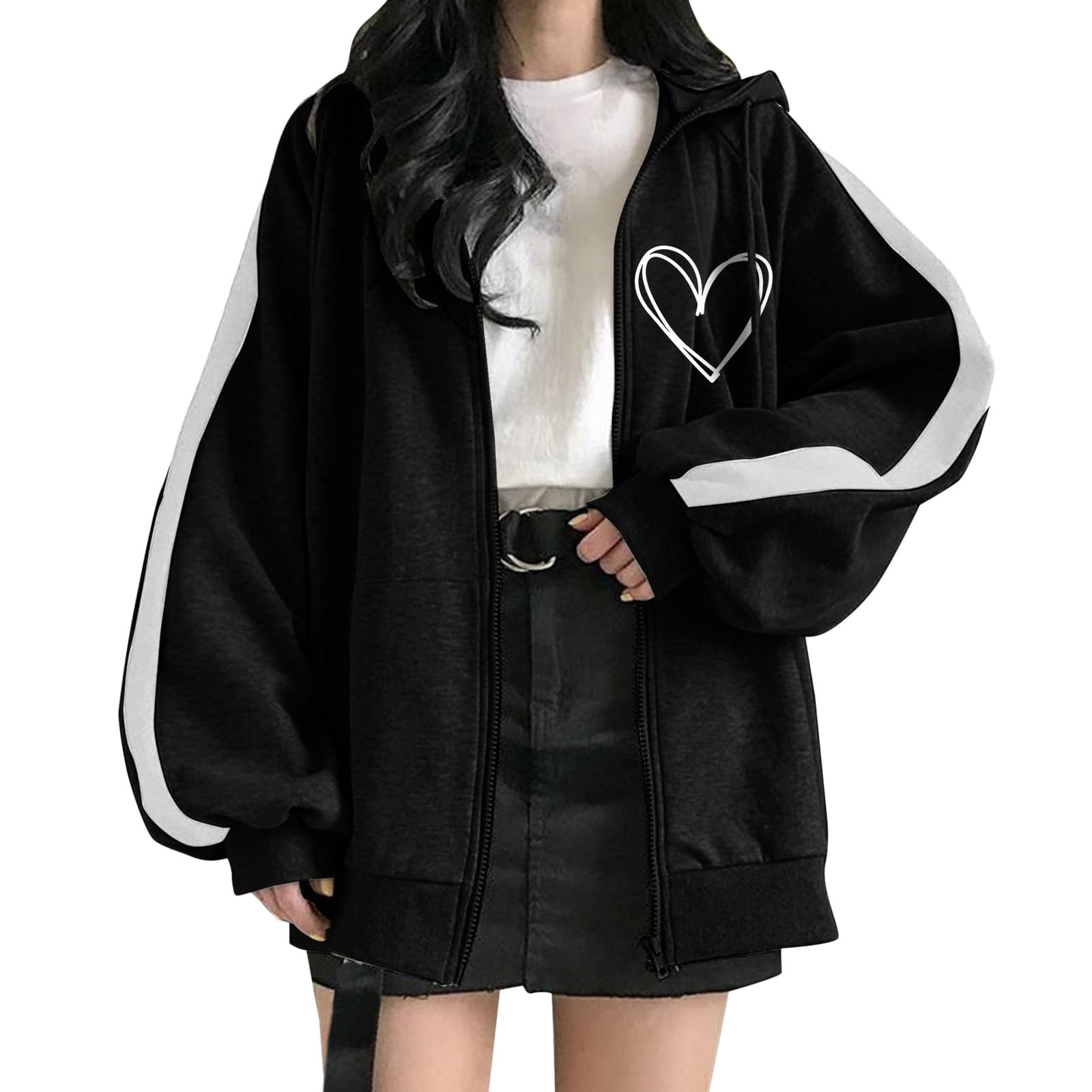 Plain black sweatshirt walmart deals