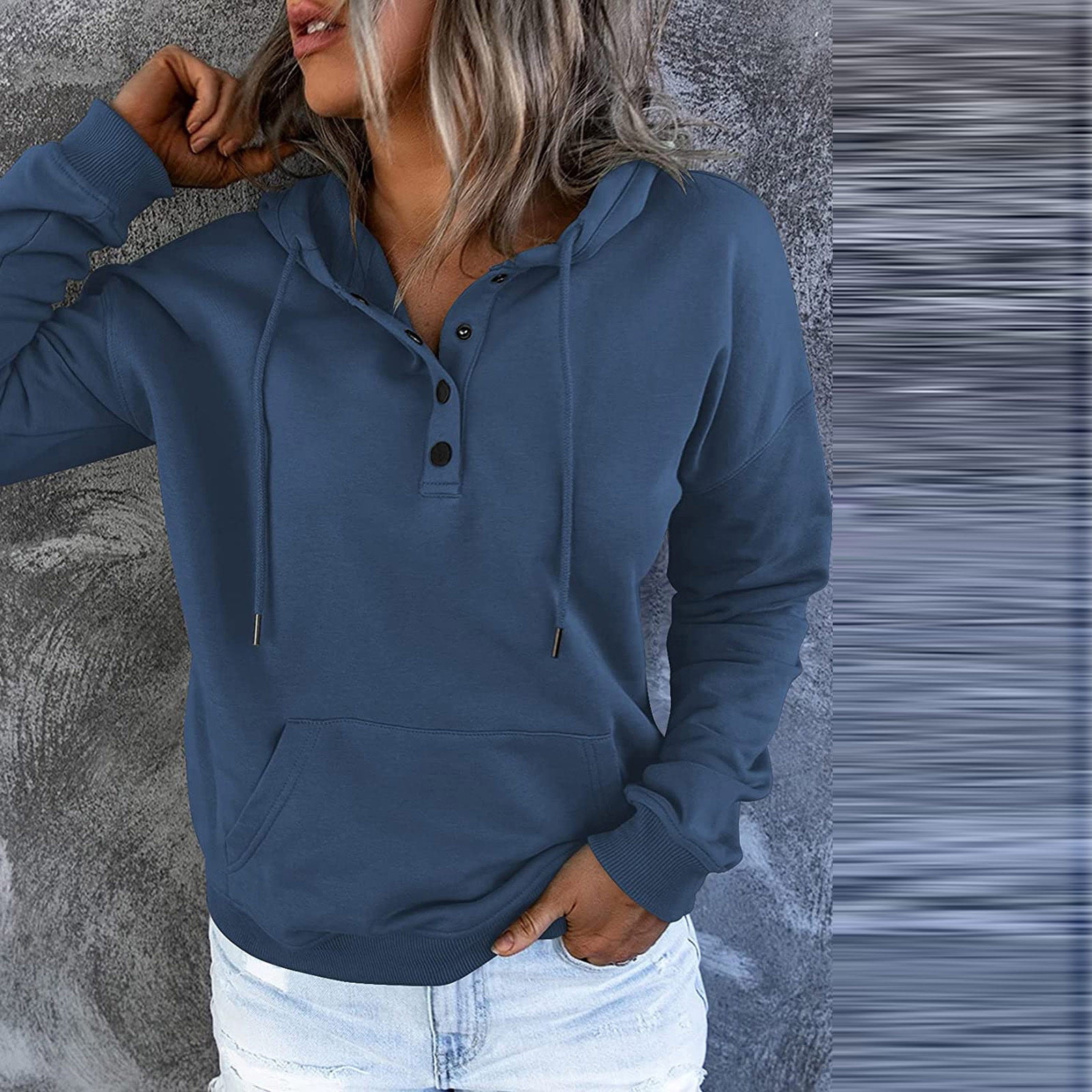 Women's V-Neck Sweatshirts & Hoodies